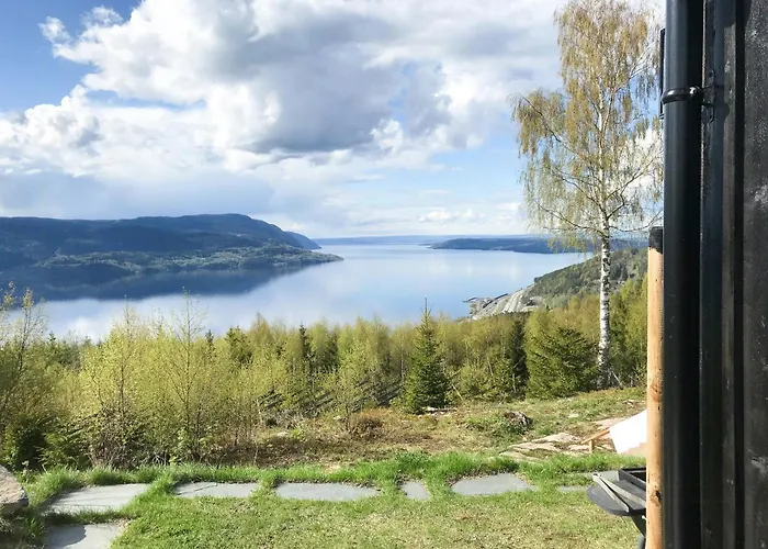Private With Stunning Views Near Oslo Semesterbostad *